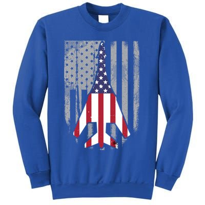 Air Force Supersonic Bgreat Gift1 Bomber Jet American Flag Squadron Gift Sweatshirt