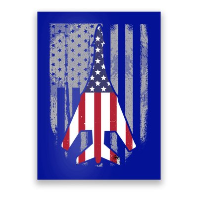 Air Force Supersonic Bgreat Gift1 Bomber Jet American Flag Squadron Gift Poster