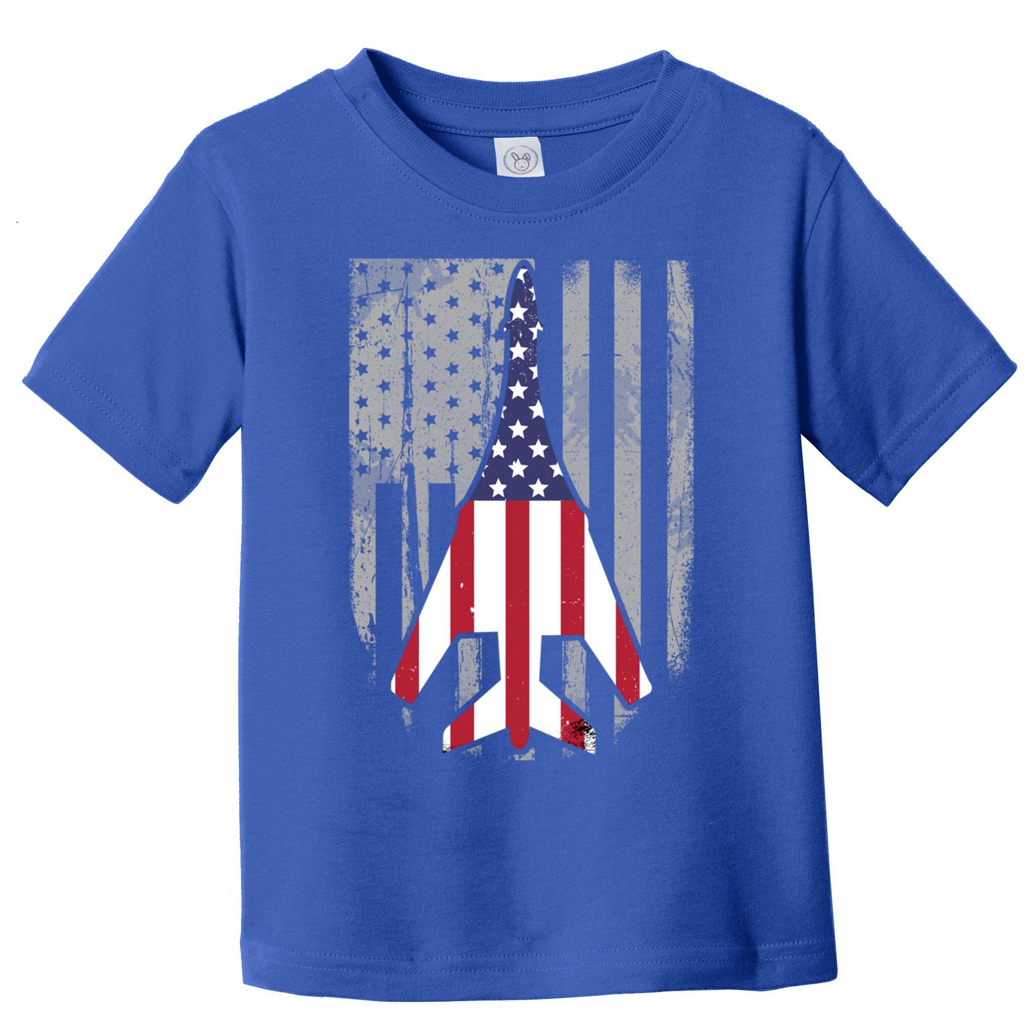 Air Force Supersonic Bgreat Gift1 Bomber Jet American Flag Squadron Gift Toddler T-Shirt