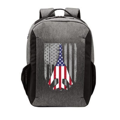 Air Force Supersonic Bgreat Gift1 Bomber Jet American Flag Squadron Gift Vector Backpack
