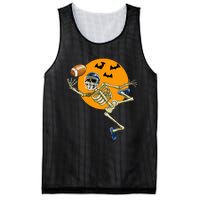 American Football Skeleton Halloween Football Fan Mesh Reversible Basketball Jersey Tank