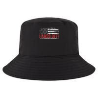 American Flag Shirts Hands Off My Social Security Cool Comfort Performance Bucket Hat