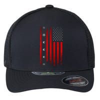 American Flag Soccer Apparel Soccer Flexfit Unipanel Trucker Cap