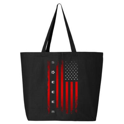 American Flag Soccer Apparel Soccer 25L Jumbo Tote