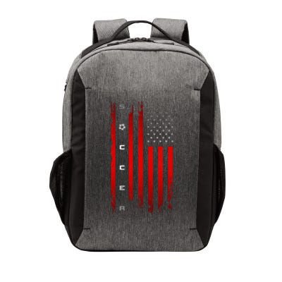 American Flag Soccer Apparel Soccer Vector Backpack