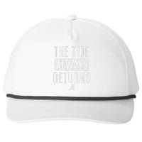 Alabama Football The Tide Always Returns Snapback Five-Panel Rope Hat