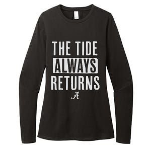 Alabama Football The Tide Always Returns Womens CVC Long Sleeve Shirt