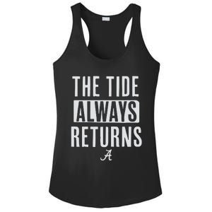 Alabama Football The Tide Always Returns Ladies PosiCharge Competitor Racerback Tank