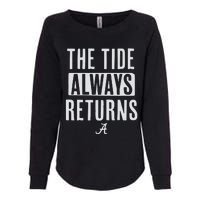 Alabama Football The Tide Always Returns Womens California Wash Sweatshirt