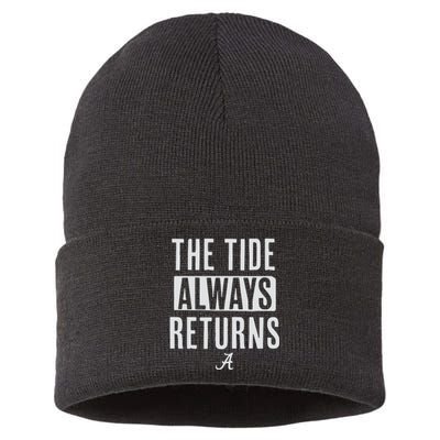 Alabama Football The Tide Always Returns Sustainable Knit Beanie