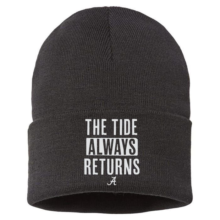 Alabama Football The Tide Always Returns Sustainable Knit Beanie