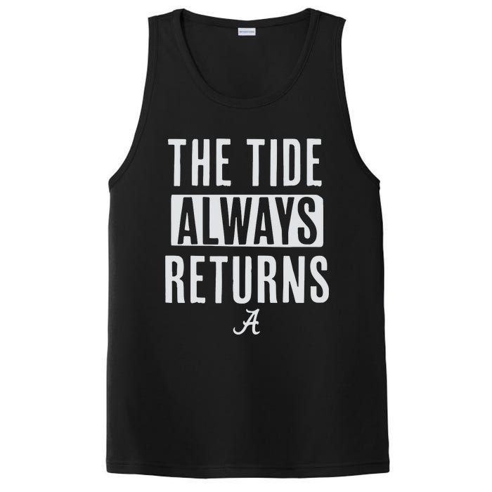 Alabama Football The Tide Always Returns PosiCharge Competitor Tank