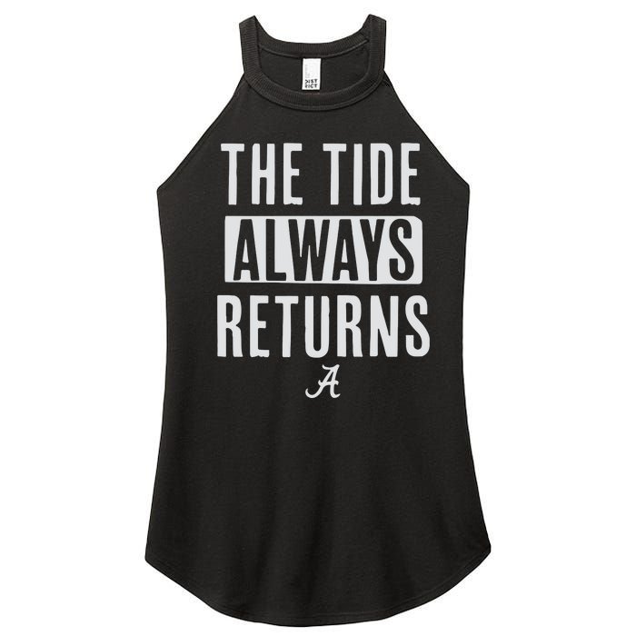 Alabama Football The Tide Always Returns Women's Perfect Tri Rocker Tank