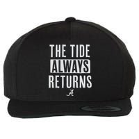 Alabama Football The Tide Always Returns Wool Snapback Cap