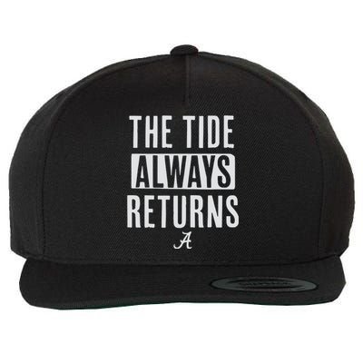 Alabama Football The Tide Always Returns Wool Snapback Cap