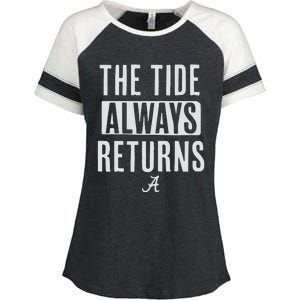 Alabama Football The Tide Always Returns Enza Ladies Jersey Colorblock Tee