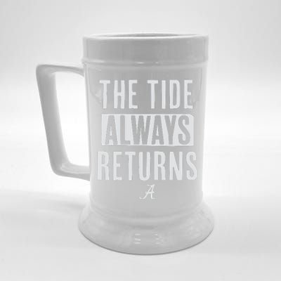 Alabama Football The Tide Always Returns Beer Stein