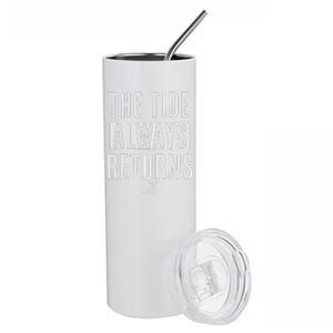 Alabama Football The Tide Always Returns Stainless Steel Tumbler