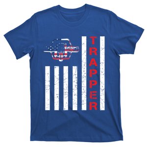 American Flag Trapping Gift For Trappers And Hunters T-Shirt