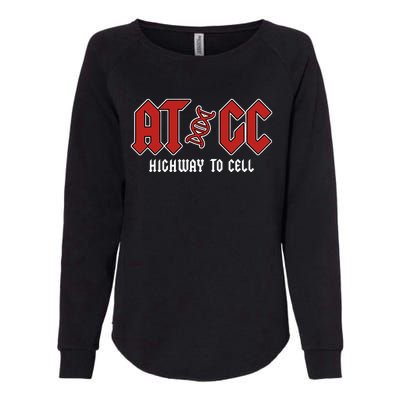 Atgc Funny Teacher Student Biology Womens California Wash Sweatshirt