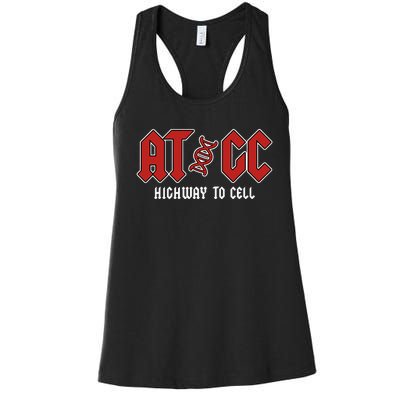 Atgc Funny Teacher Student Biology Women's Racerback Tank