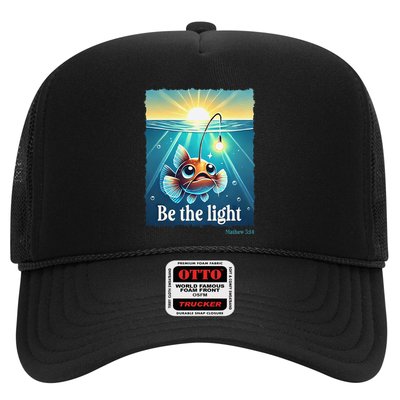 Anglerfish Found The Light Angler Fish Deap Sea .Png Trucker Hat