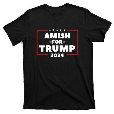 Amish For Trump 2024 T-Shirt