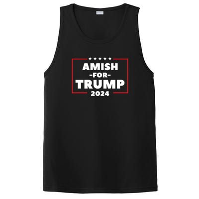 Amish For Trump 2024 PosiCharge Competitor Tank