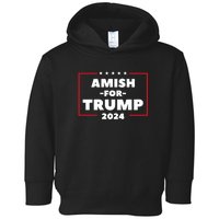 Amish For Trump 2024 Toddler Hoodie