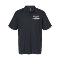 Asians For Trump 2024 Softstyle Adult Sport Polo