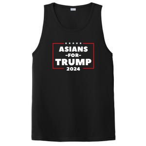 Asians For Trump 2024 PosiCharge Competitor Tank