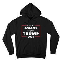 Asians For Trump 2024 Tall Hoodie