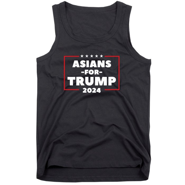 Asians For Trump 2024 Tank Top