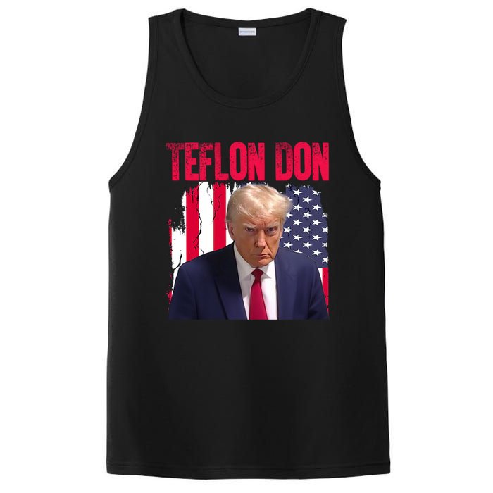 American Flag Trump Teflon Don 2024 PosiCharge Competitor Tank