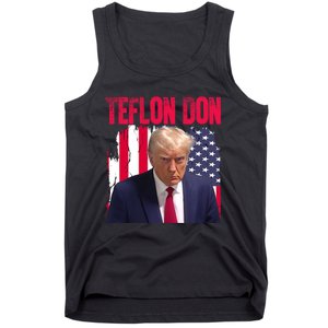 American Flag Trump Teflon Don 2024 Tank Top