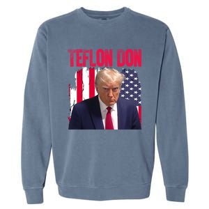 American Flag Trump Teflon Don 2024 Garment-Dyed Sweatshirt