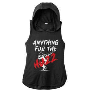 Anything For The Huzz Ladies PosiCharge Tri-Blend Wicking Draft Hoodie Tank