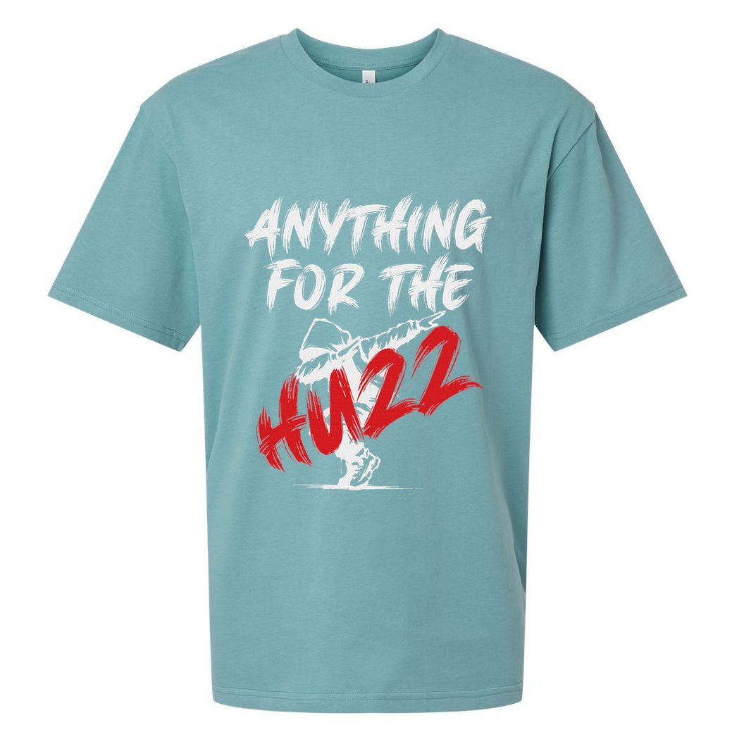Anything For The Huzz Sueded Cloud Jersey T-Shirt