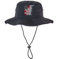 All Faster Than Dialing 911 American Flag Bucket Hat