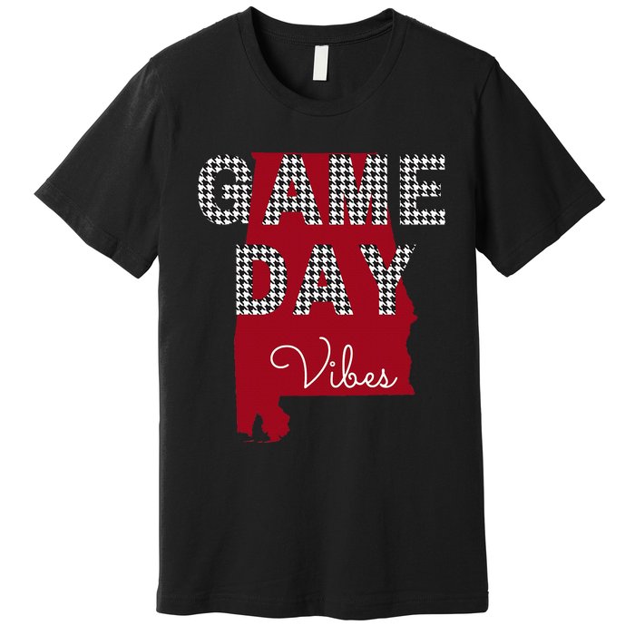 Alabama Football Tailgate Game Day Vibes Fall Premium T-Shirt