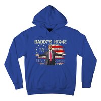 American Flag Trump 2024 DaddyS Home We The People Hoodie