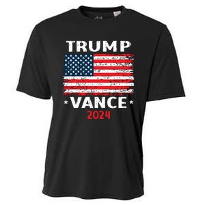 America Flag Trump Vance 2024 Vp Vice President Cooling Performance Crew T-Shirt