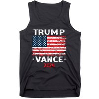 America Flag Trump Vance 2024 Vp Vice President Tank Top