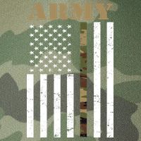 Army Flag Thin Camo Line Legacy Tie Dye Trucker Hat