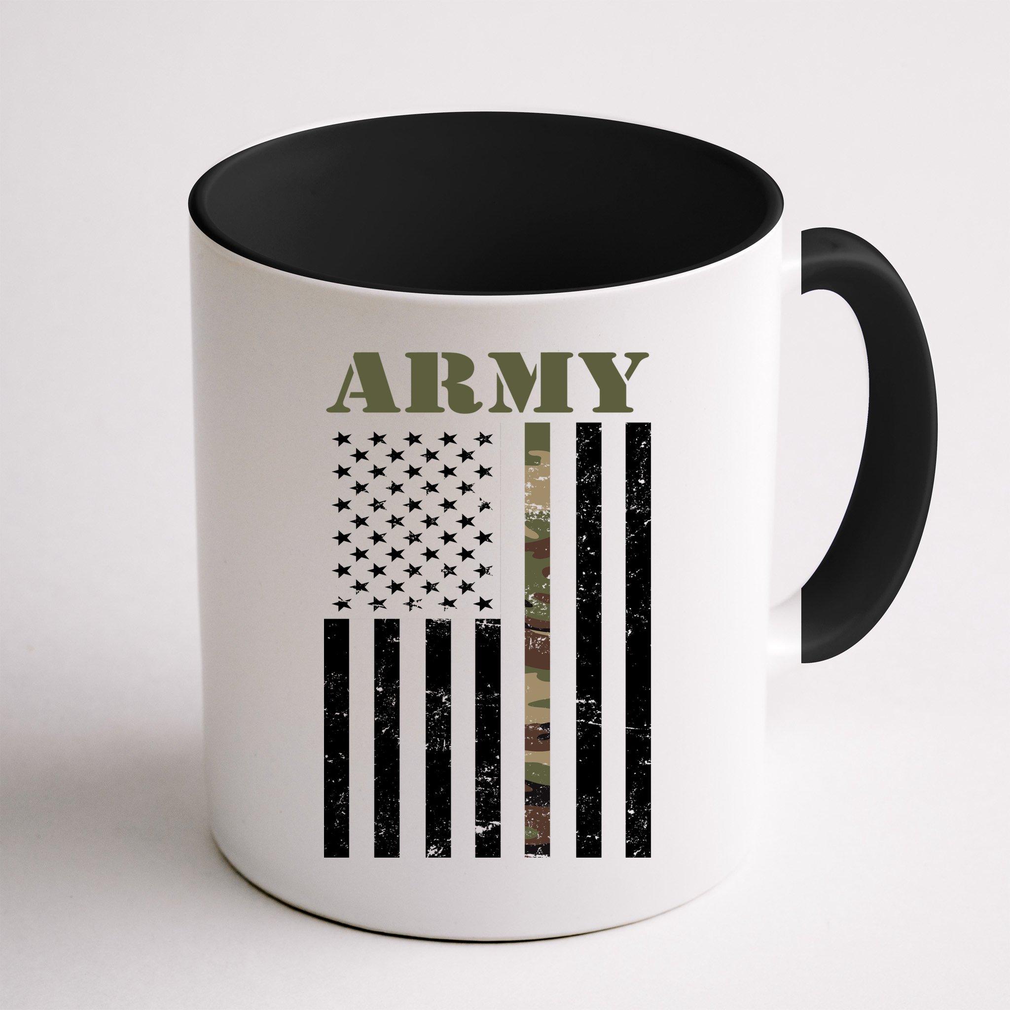 Army Flag Thin Camo Line Mug