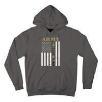 Army Flag Thin Camo Line Hoodie