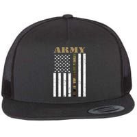 Army Flag Thin Camo Line Flatbill Hat