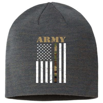 Army Flag Thin Camo Line Sustainable Beanie
