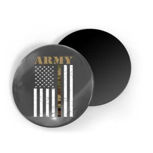 Army Flag Thin Camo Line Magnet