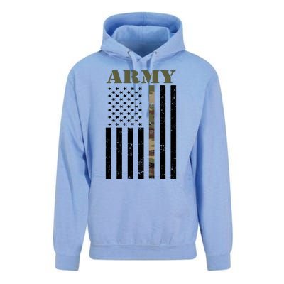 Army Flag Thin Camo Line Unisex Surf Hoodie